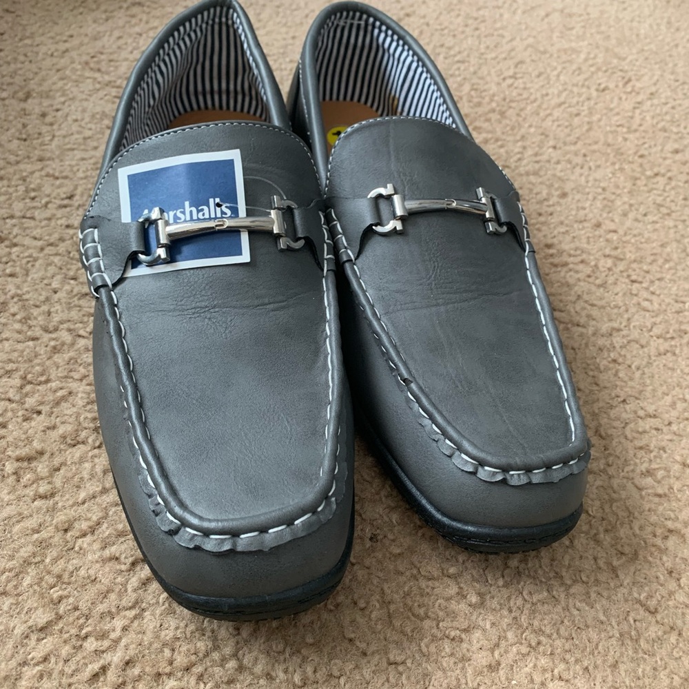 Size 13 Men’s Dress Shoes - Gray - Revenant- Loafers